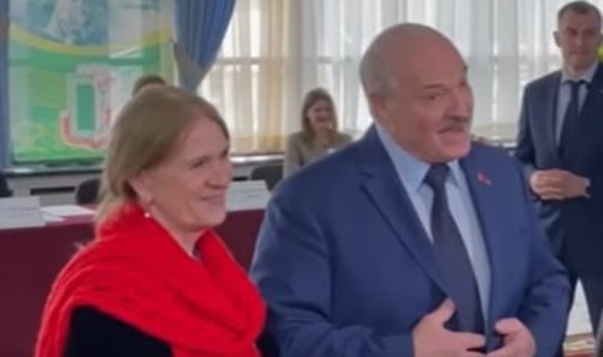 Švenčionienė ir Lukašenka