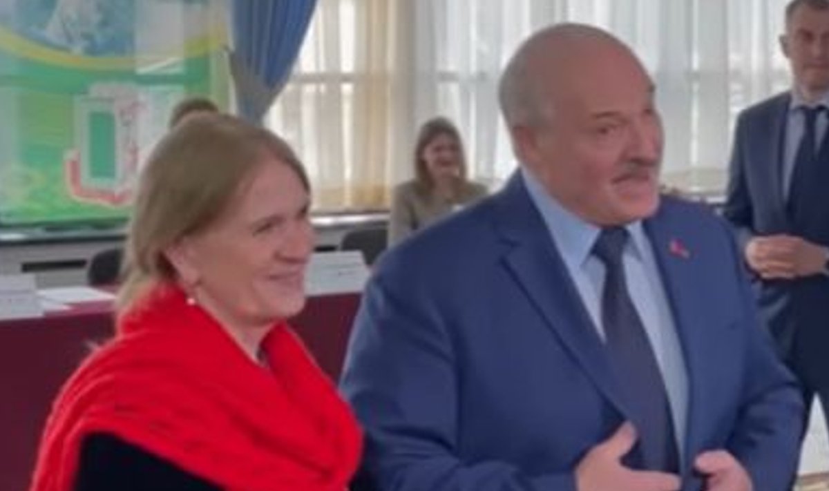 Švenčionienė ir Lukašenka