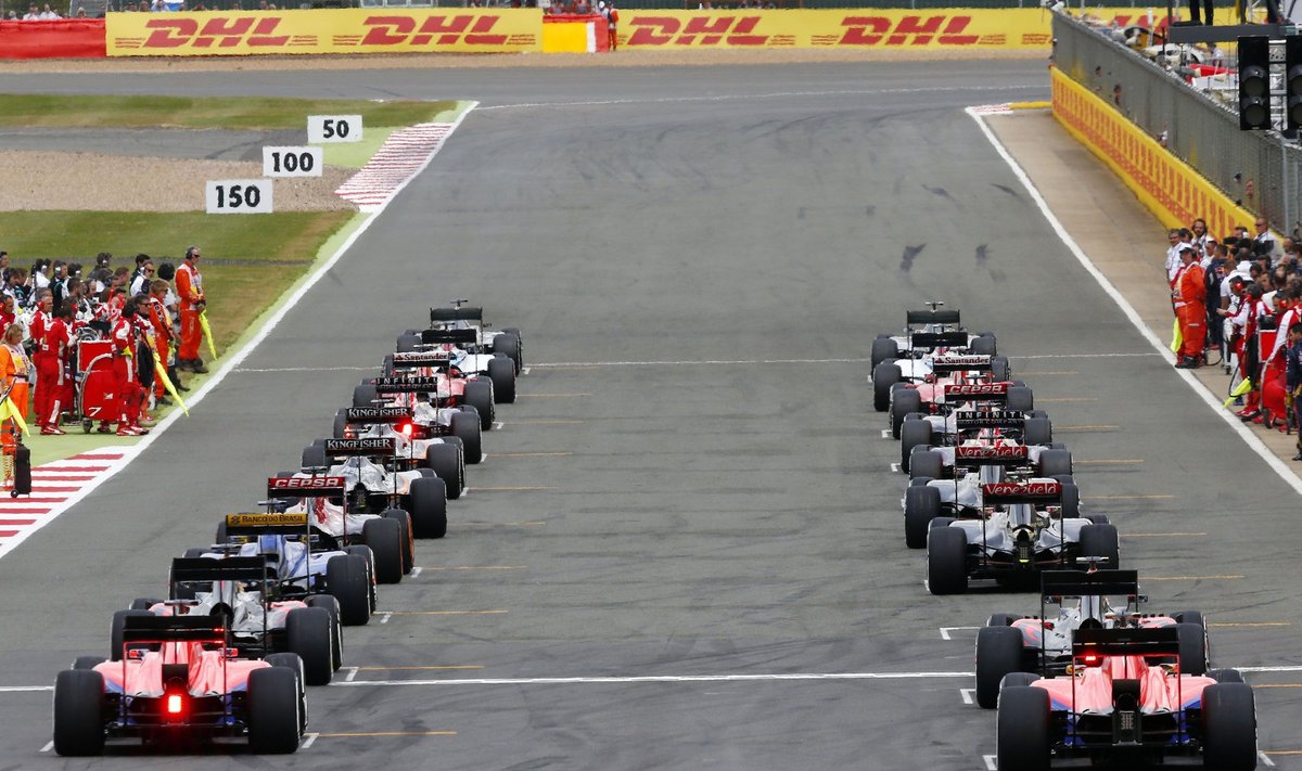"Formulės-1" lenktynių startas