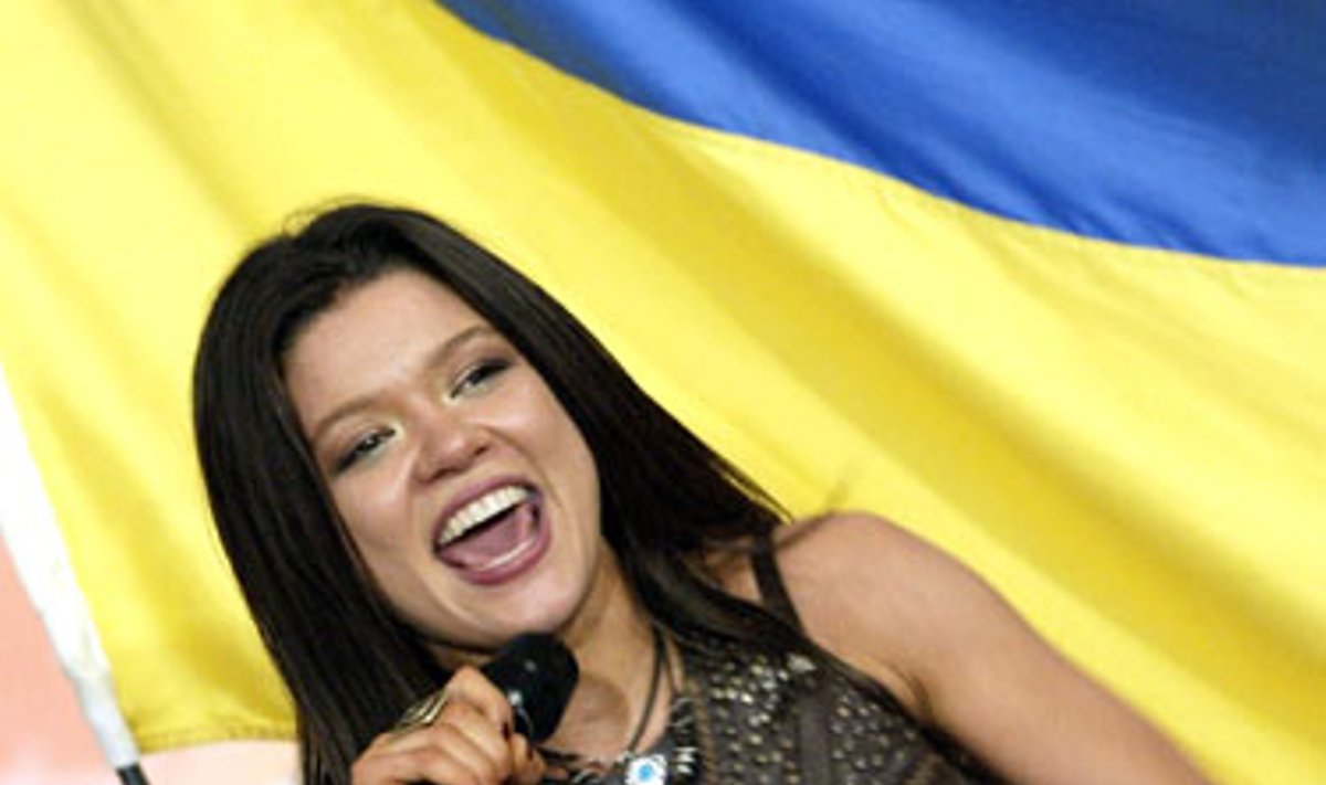 Eurovizijos nugalėtoja ukrainietė Ruslana