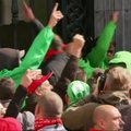 Streikuojantys kalėjimų prižiūrėtojai įsiveržė į ministerijos pastatą Briuselyje