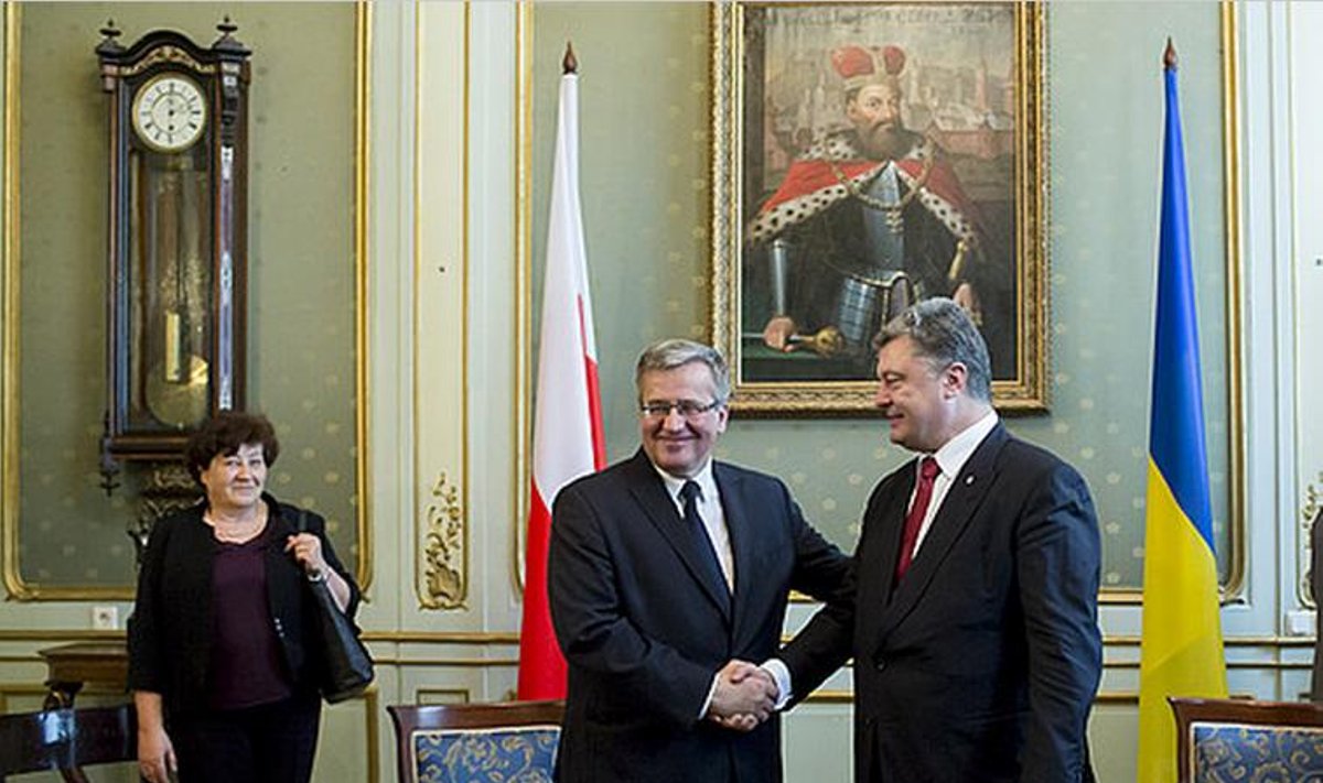 B. Komorowski i P. Poroszenko. Foto: prezydent.pl