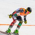 Lietuvos kalnų slidininkas varžybose Italijoje prasibrovė į pirmąjį dešimtuką