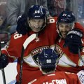 NHL lyderiai pralaimėjo „Panthers“ ekipai