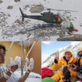 Dramatiškas sprendimas išsaugojo gyvybę: išgelbėta alpinistė papasakojo, kas įvyko kalnuose