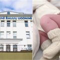Šiaulių ligoninėje gimė dar vienas rekordinio svorio kūdikis: sunkesnis nei Kaune