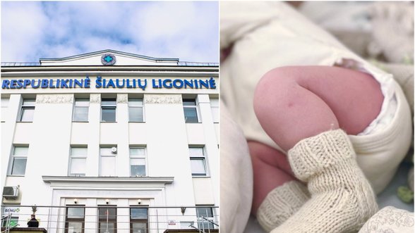 Šiaulių ligoninėje gimė dar vienas rekordinio svorio kūdikis: sunkesnis nei Kaune