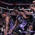 „Kings“ su Saboniu patiesė vienus iš NBA lyderių – lietuvis žaidė trigubo dublio ritmu