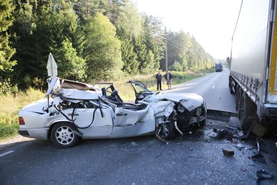 Tragiška avarija Vilniaus rajone