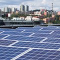 Didžiausia Baltijos šalyse saulės jėgainė ant stogo bus statoma Lentvaryje