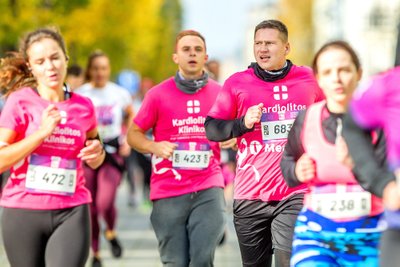 „Pink Run“ paramos maratonas