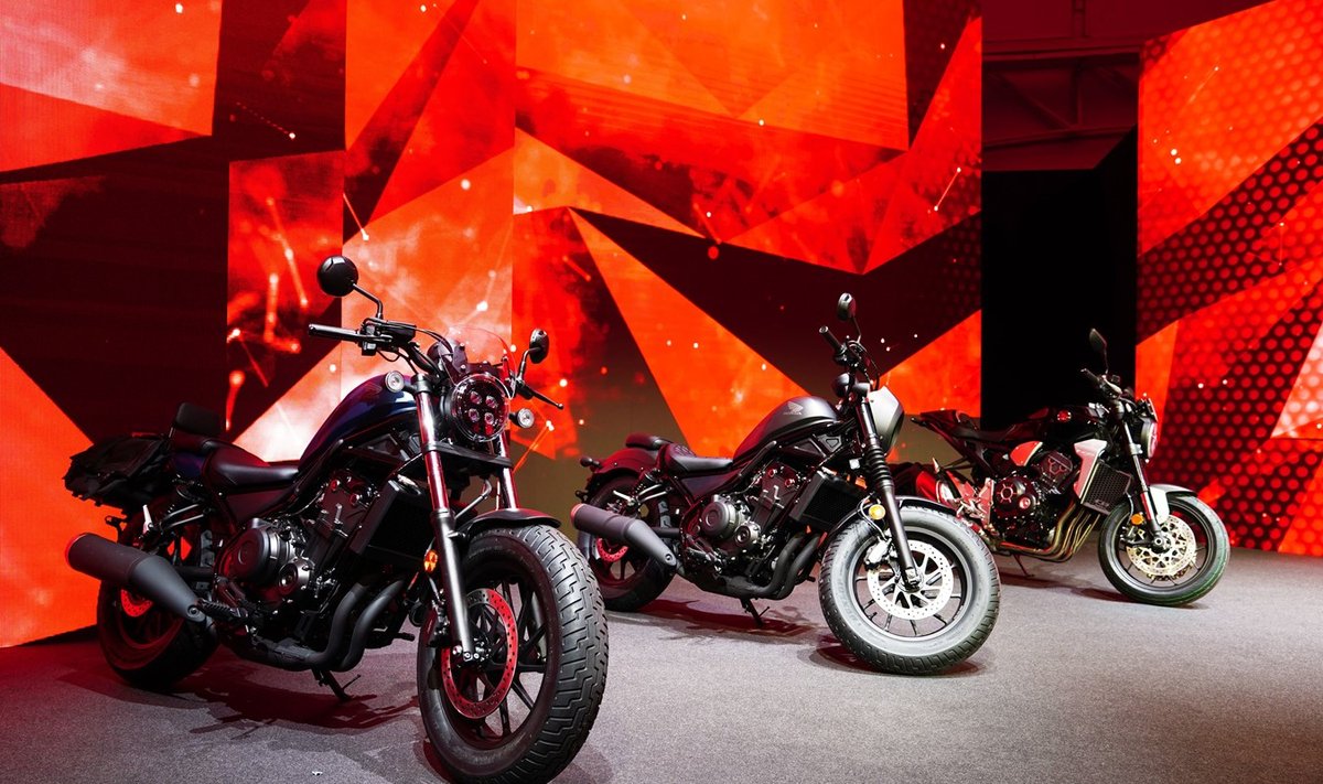 "Honda" pristatė 2020 metų motociklų gamą