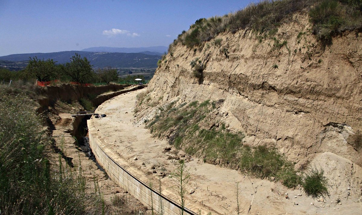 Graikijos  Amfipolio milžinkapyje atrastas reikšmingas kapas