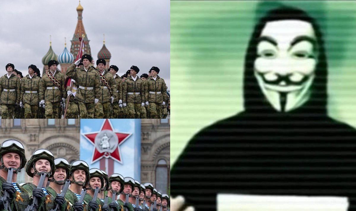 Anonymous paviešino Rusijos karių, dalyvaujančių kare Ukrainoje, asmeninius duomenis.