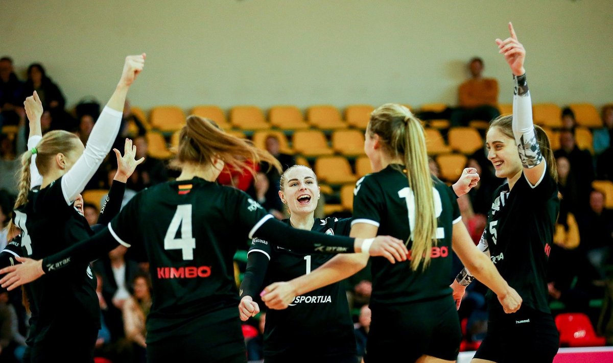 Moterų tinklinio komandų kovas Baltijos lygoje / FOTO: Matas Baranauskas