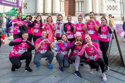 „Pink Run“ paramos maratonas