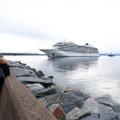Oslas: įstrigusio Norvegijos kruizinio laivo varikliai išsijungė dėl alyvos stygiaus