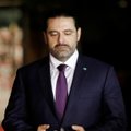 Netikėtai atsistatydinęs Libano premjeras Hariri grįžo į savo šalį