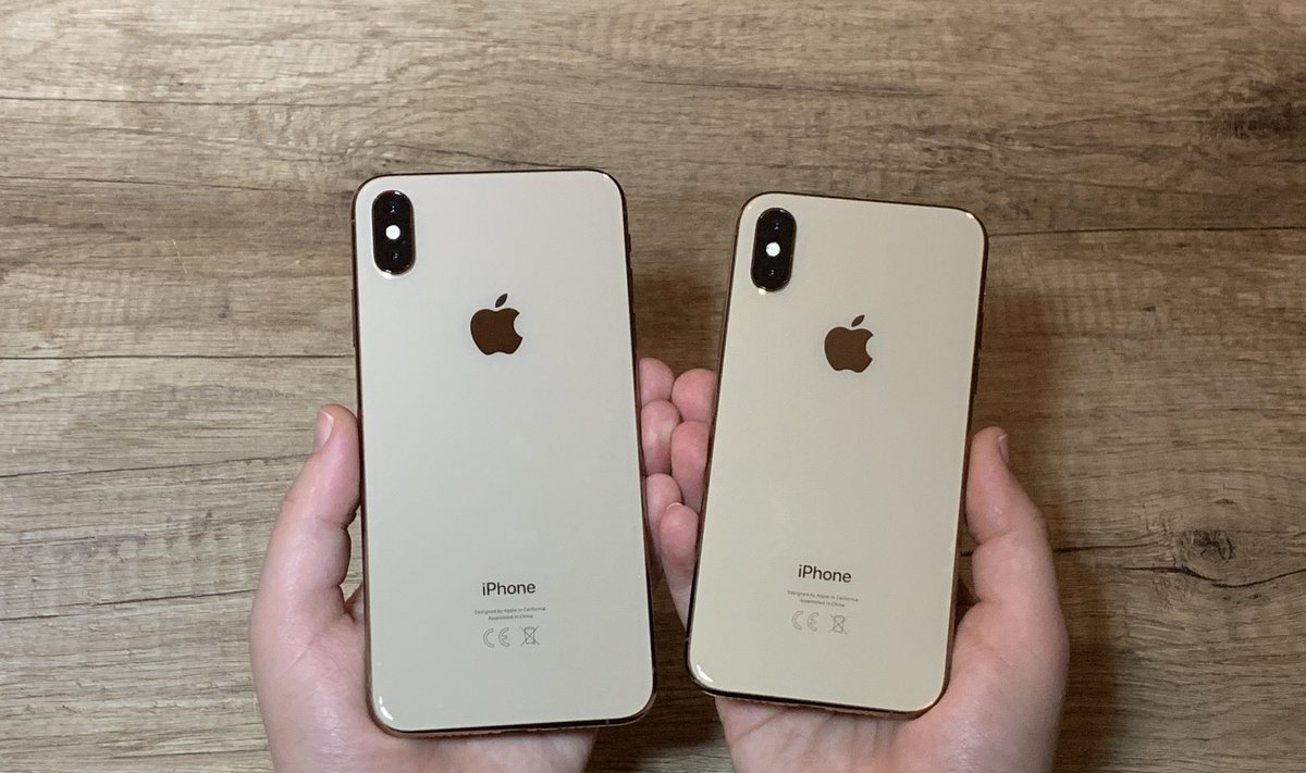 iPhone XS ir iPhone XS Max
