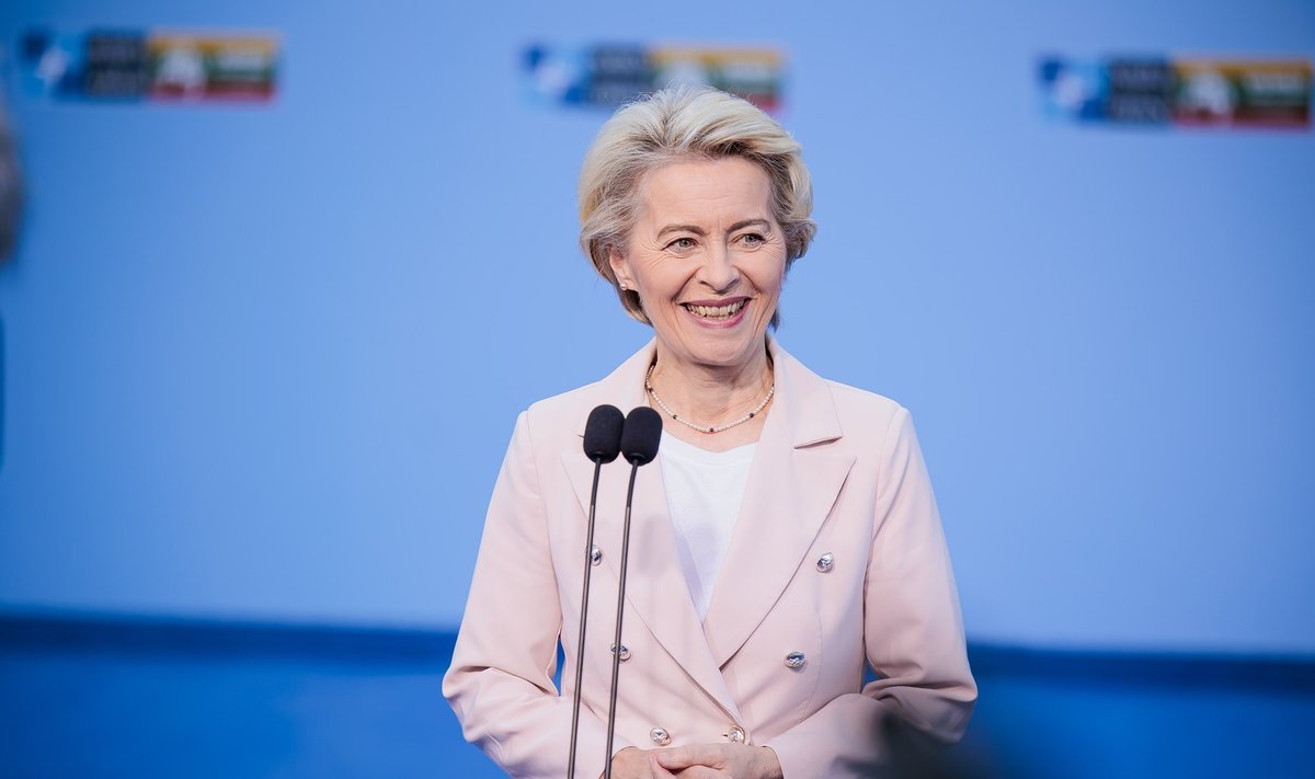 Europos Komisijos (EK) pirmininkė Ursula von der Leyen