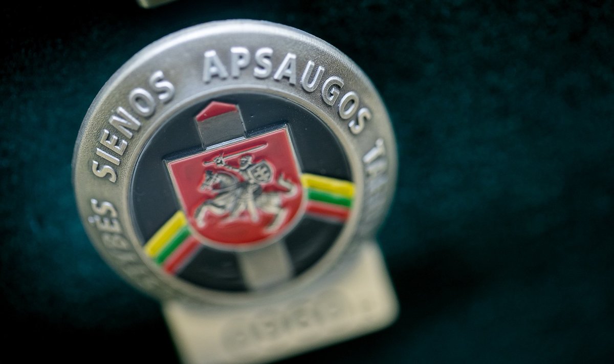 - Lithuania's State Border Guard Service pin