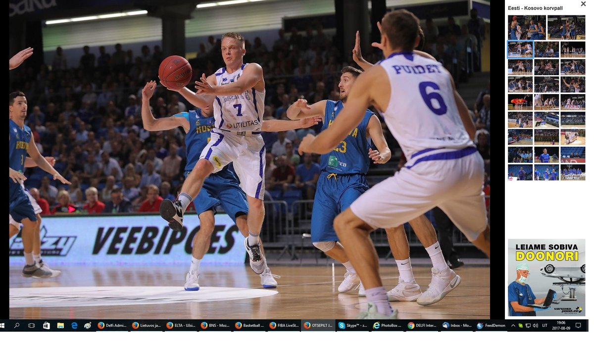Krepšinis: Estija – Kosovas