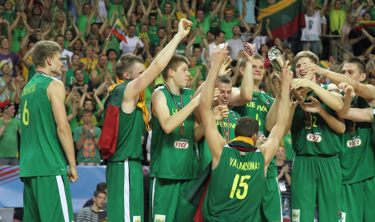 Lietuvos jaunimo krepšinio rinktinė – pasaulio čempionė