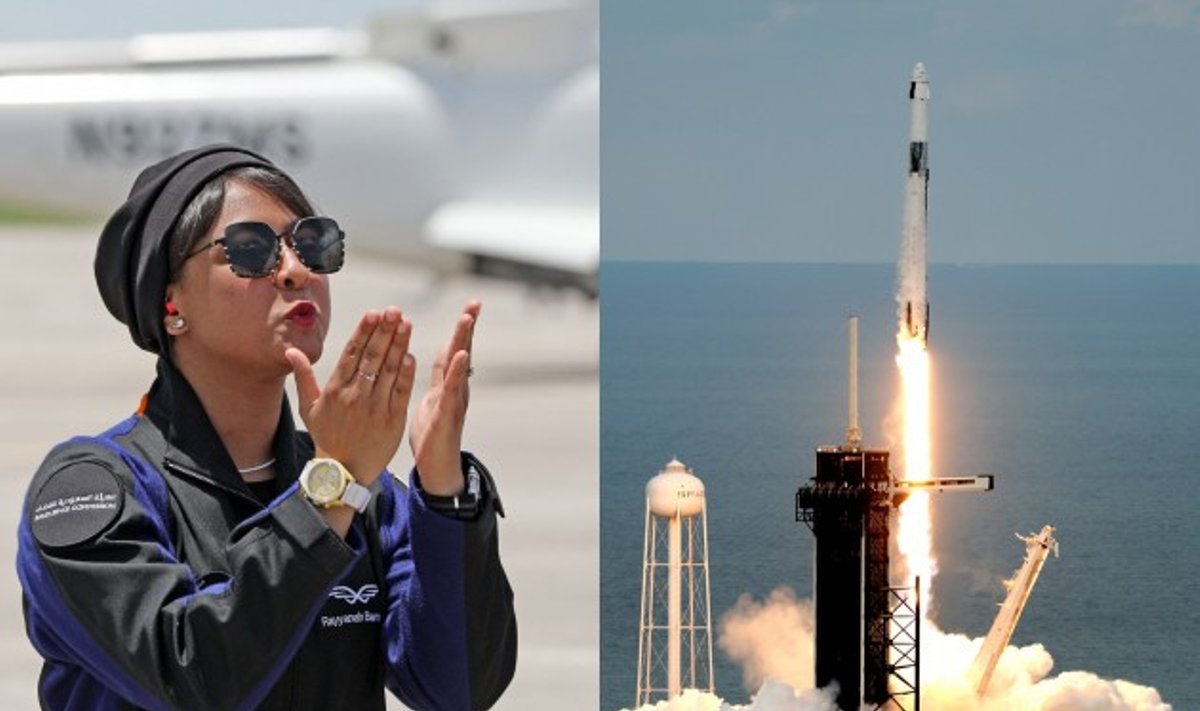  Rayyanah Barnawi yra pirmoji moteris iš Saudo Arabijos, išskridusi į kosmosą. 