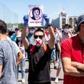 Kirgizijoje šimtai žmonių protestavo prieš įstatymo projektą dėl dezinformacijos