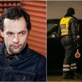 Policijai neblaivus prie „CityBee“ automobilio vairo įkliuvo aktorius Darius Gumauskas
