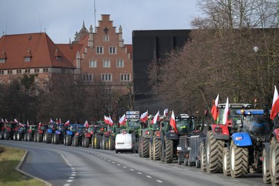 Lenkų ūkininkų protestai