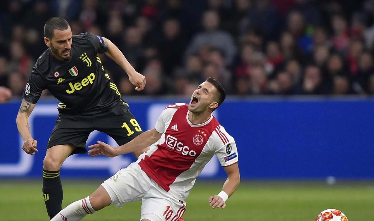 UEFA Čempionų lygos ketvirtfinalis: "Ajax" - "Juventus"