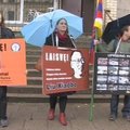 Prie Kinijos ambasados vyko piketas prieš disidento Liu Xiaobao įkalinimą