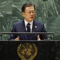 Pietų Korėjos prezidentas ragina skubiai atnaujinti Pchenjano ir Vašingtono derybas