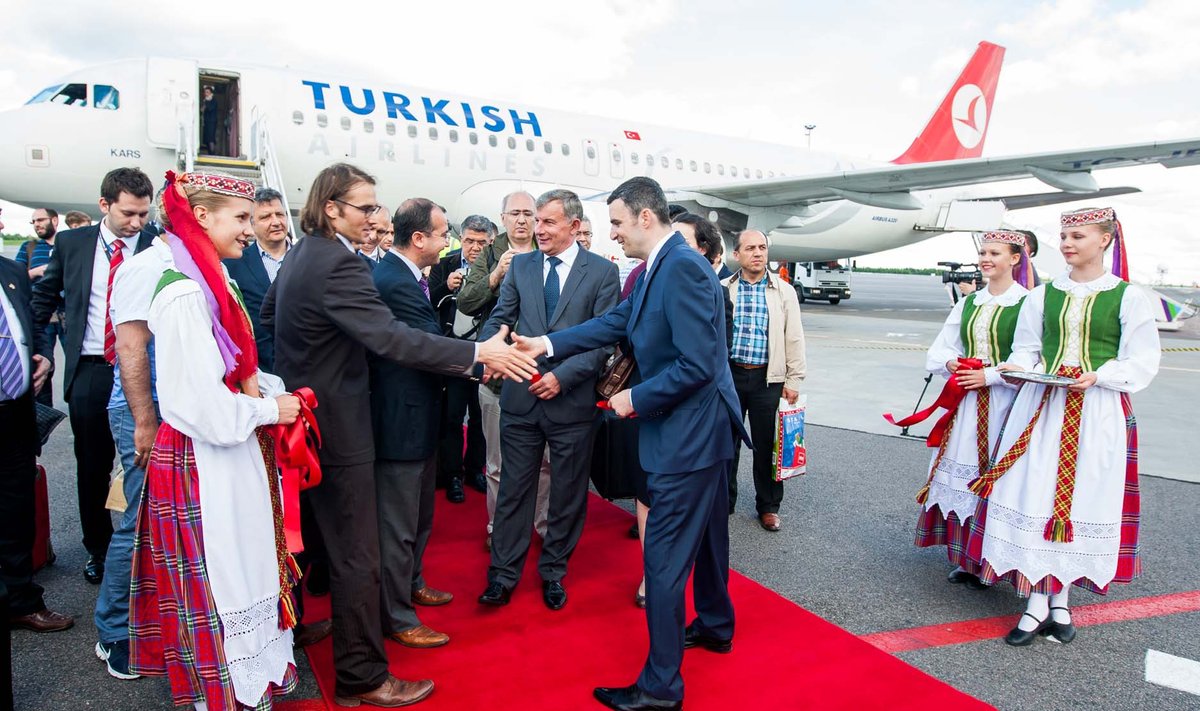 „Turkish Airlines“ Vilniaus oro uoste