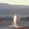 Šiaurės Korėja paskelbė balistinės raketos paleidimo vaizdo įrašą
