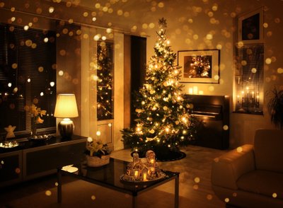 Kalėdinės dekoracijos namuose