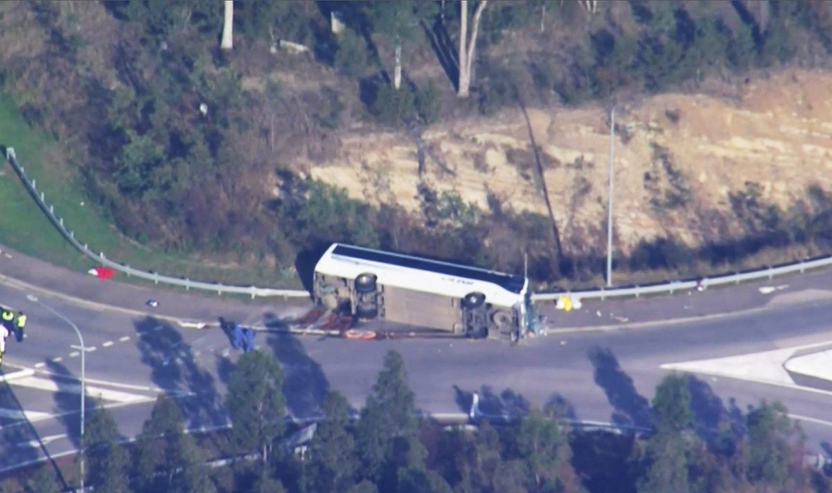 Autobuso avarija Australijoje