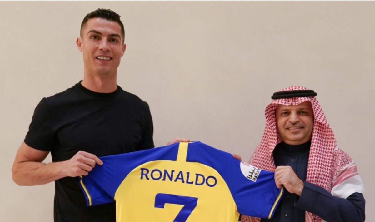 Nauja Cristiano Ronaldo karjeros stotelė - "Al Nassr" klubas