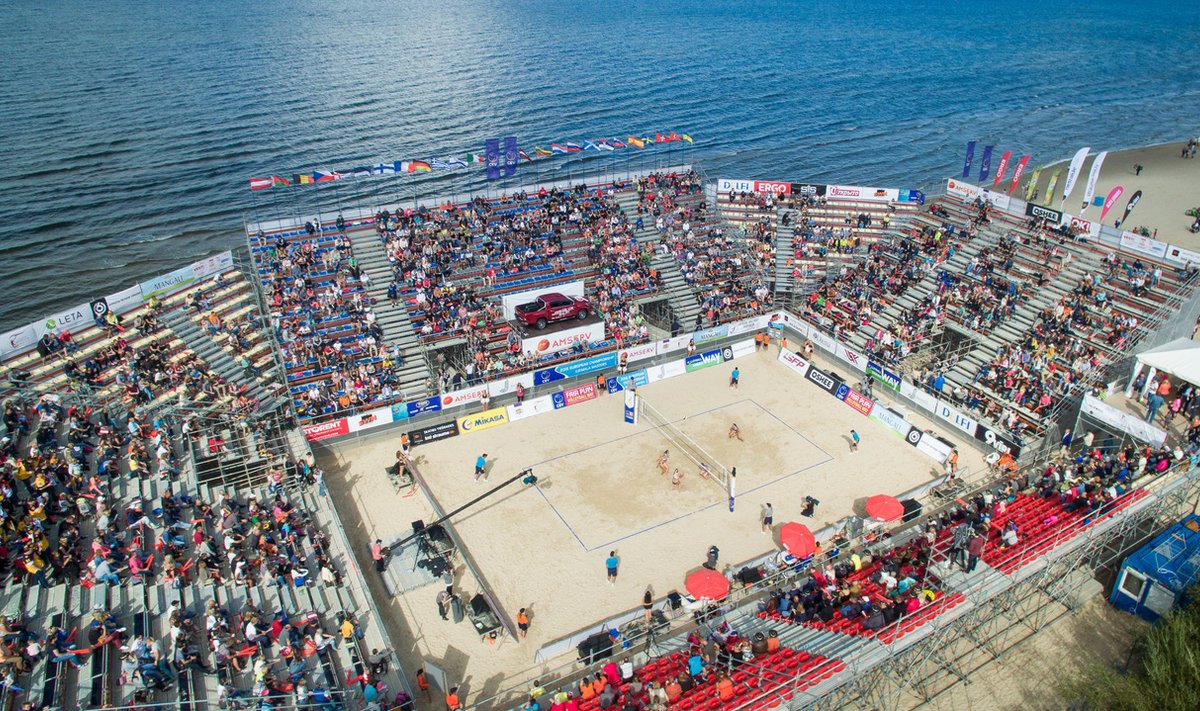 Europos paplūdimio tinklinio čempionato finalas šiemet vyks Jūrmaloje