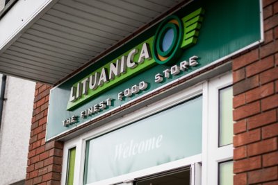 Parduotuvė "Lituanica" Monaghane