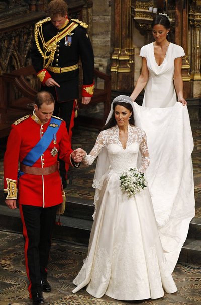 Princas Williamas ir Kate Middleton, princas Harry ir Pippa Middleton