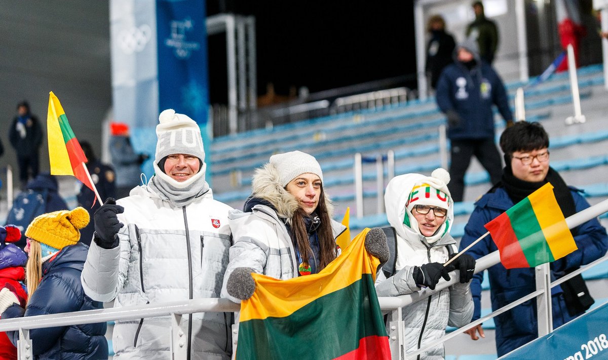 Pjongčango olimpiada: 12,5 km persekiojimo lenktynės – Tomas Kaukėnas ir Vytautas Strolia