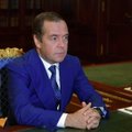 Dmitrijus Medvedevas po ilgo laiko pasirodė viešumoje