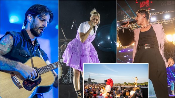 Saulėtą penktadienį į festivalį „Granatos Live“ susirinkusi publika šėlo: scenoje – ryškiausios šių dienų žvaigždės