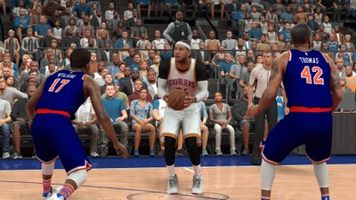 Carmelo Anthony "Cavaliers" gretose (NBA 2K stopkadras)