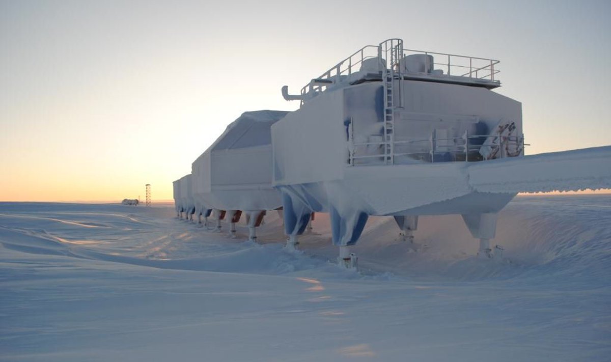 Didžiosios Britanijos mokslinių tyrimų stotis „Halley VI“ Antarktidoje, „The British Antarctic Survey“ nuotr.
