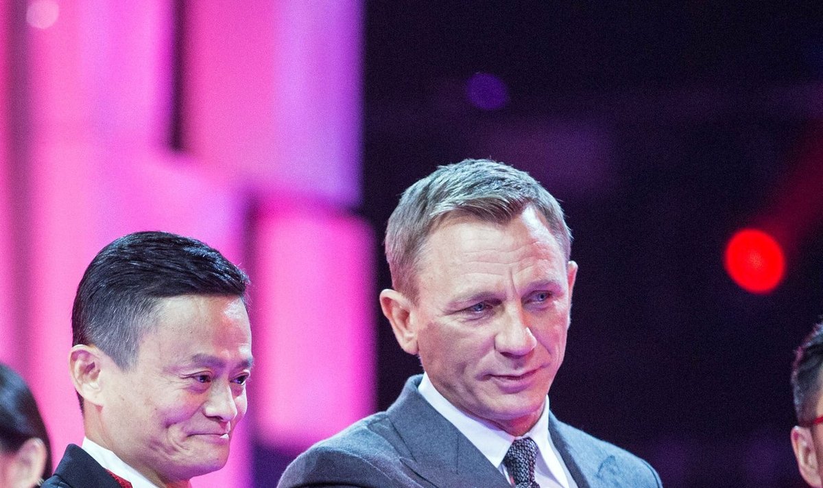 Alibaba valdybos pirmininkas Jackas Ma Yunas, Danielis Craigas