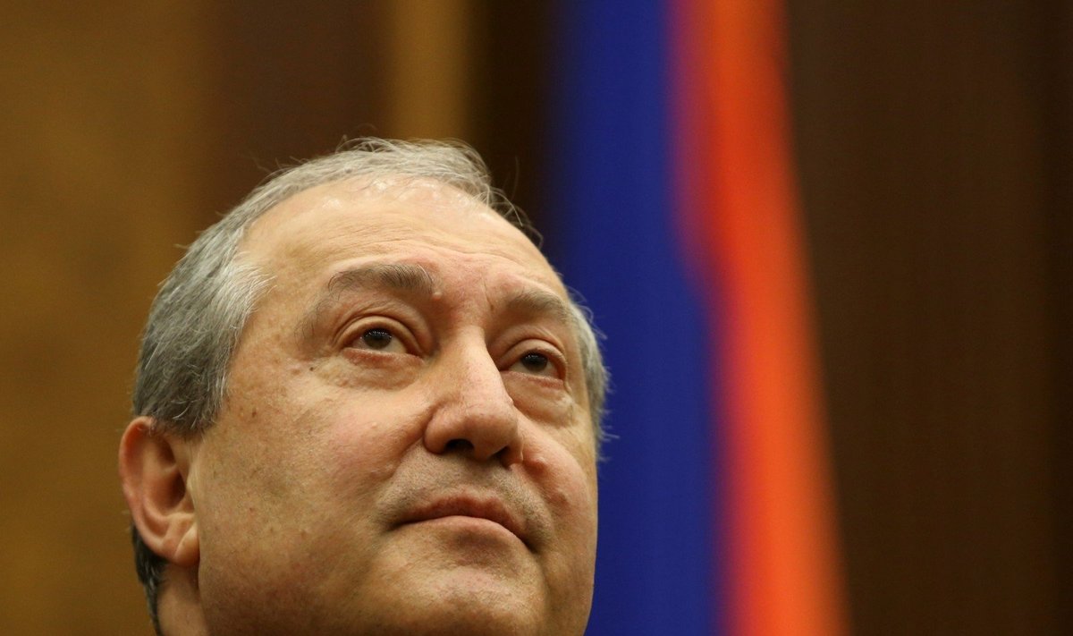 Armėnijos prezidentas Armenas Sarkissianas