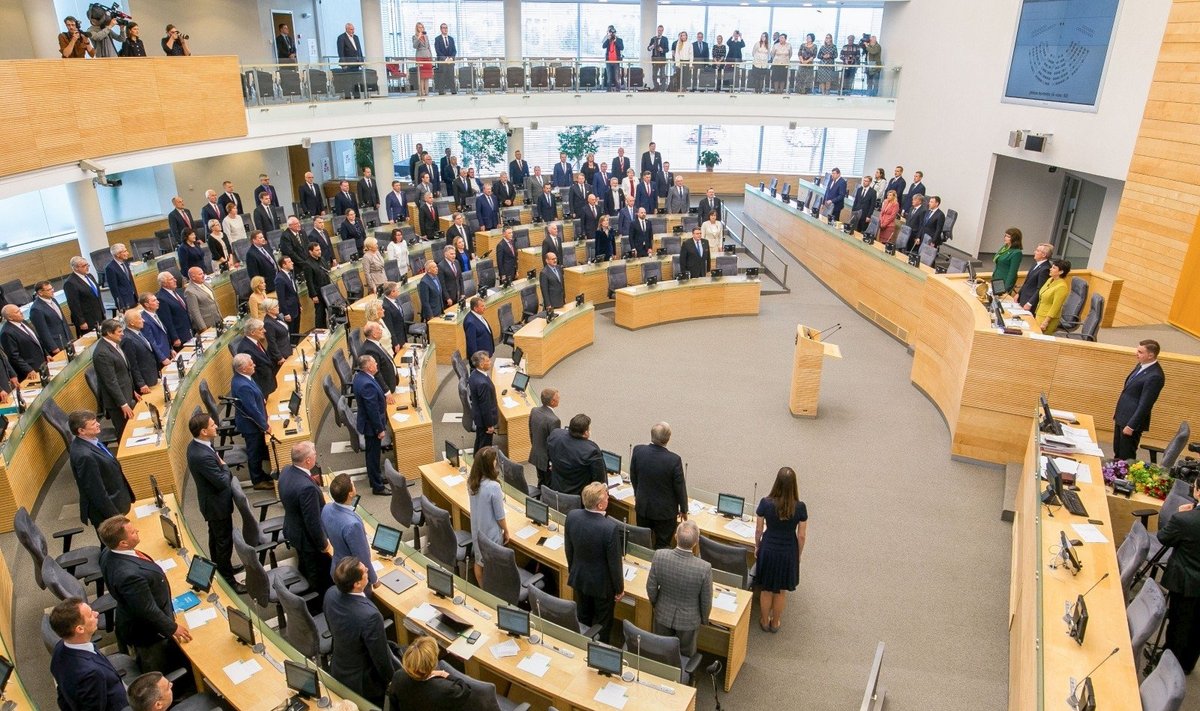 Opening of the autumn session of the Seimas